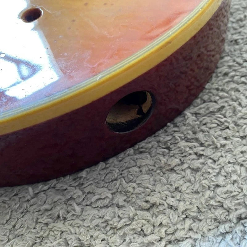 Cherry Burst DeVile Guitar Mahogany Body Rosewood Fingerboard Neck