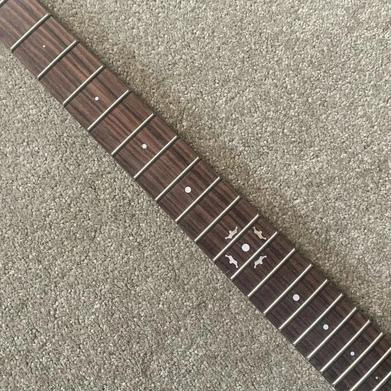 Custom DIY Project Guitar Maple Wood Neck, Rosewood Fingerboard