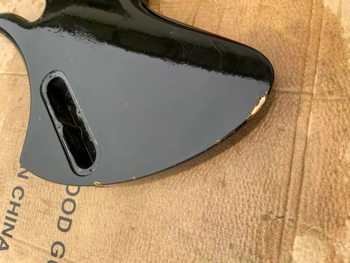Glossy Black HH Guitar Body DIY Project Fit Mockingbird