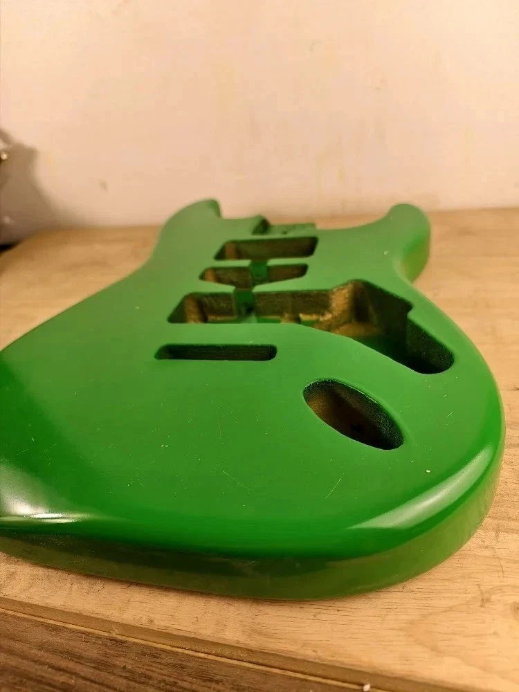 Green Poplar Wood Guitar Body Fit ST Strat