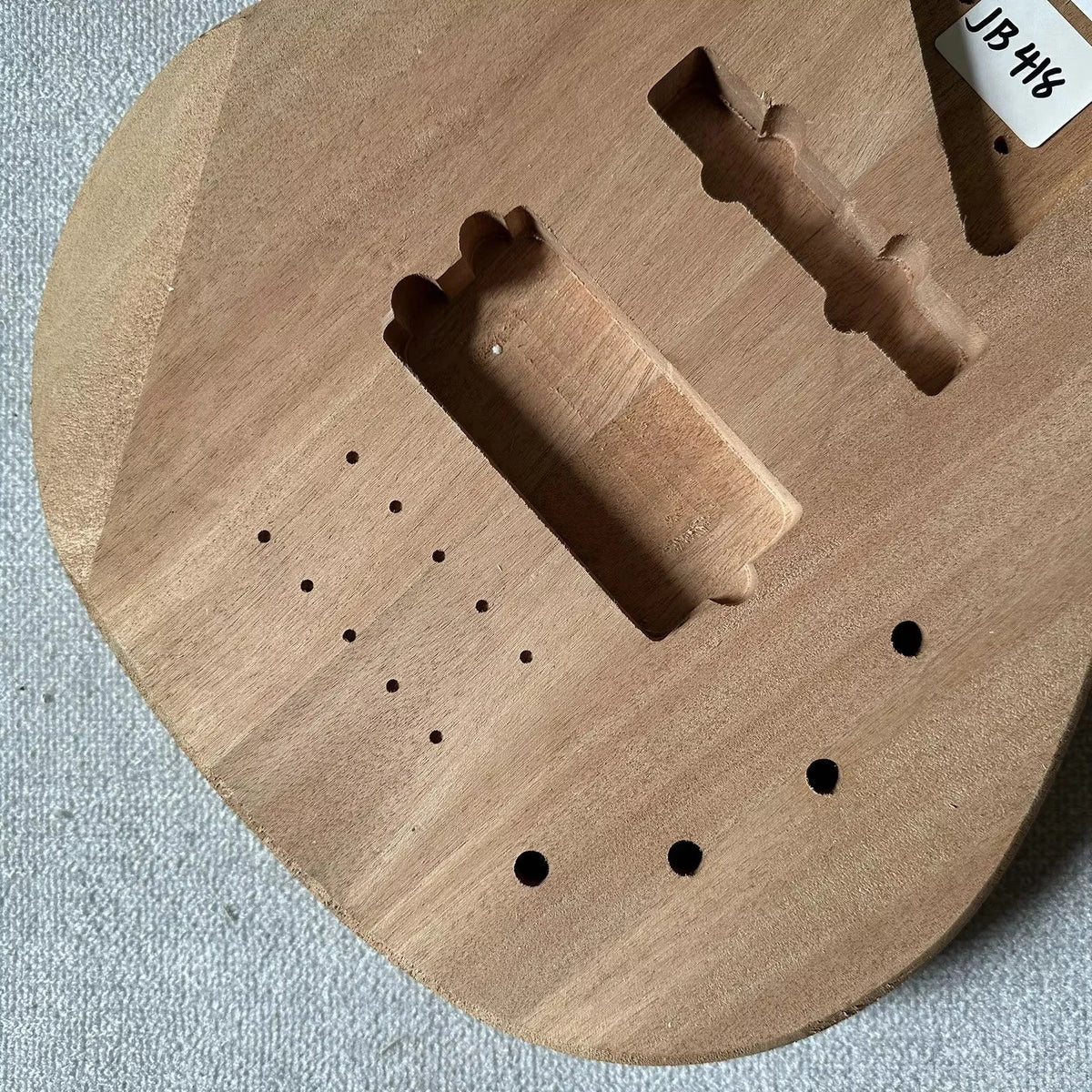 Custom 5 String Bass Mahogany Wood Body DIY Project