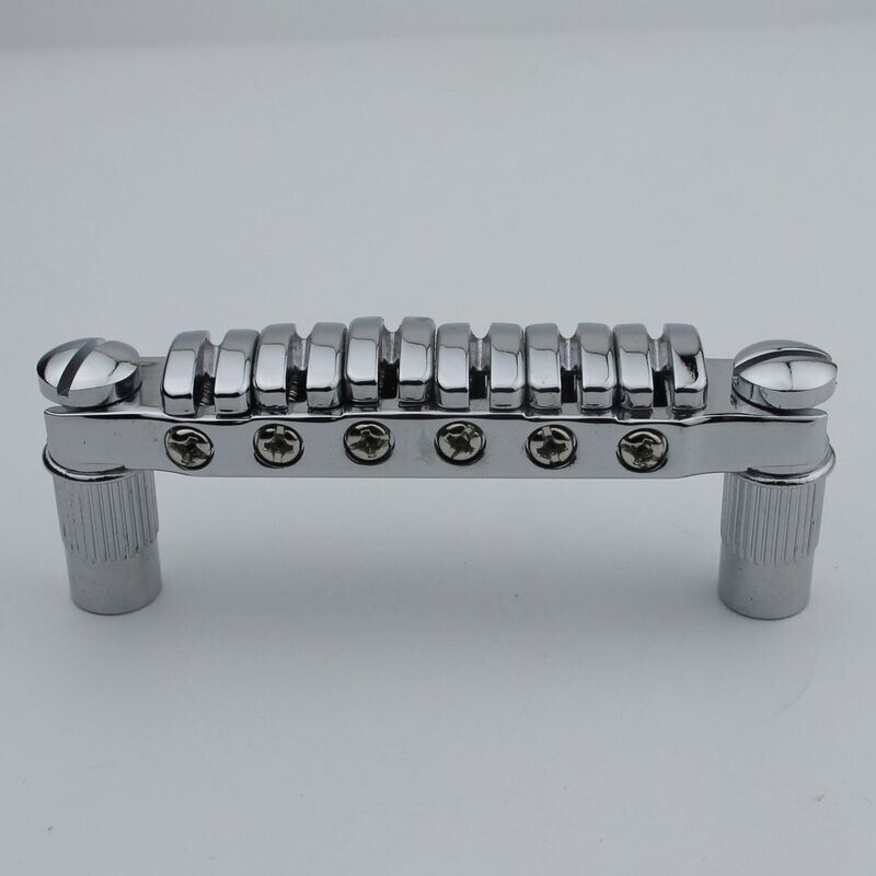 In Chrome Ibanez Gibraltar III Guitar Bridge For Ibanez Artcore, AWD, FWD Series