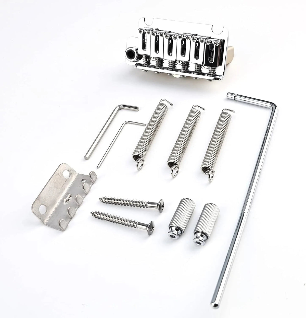 Left Handed 2 Point Guitar Bridge Tremolo with Brass Block Fit Stratocaster ST