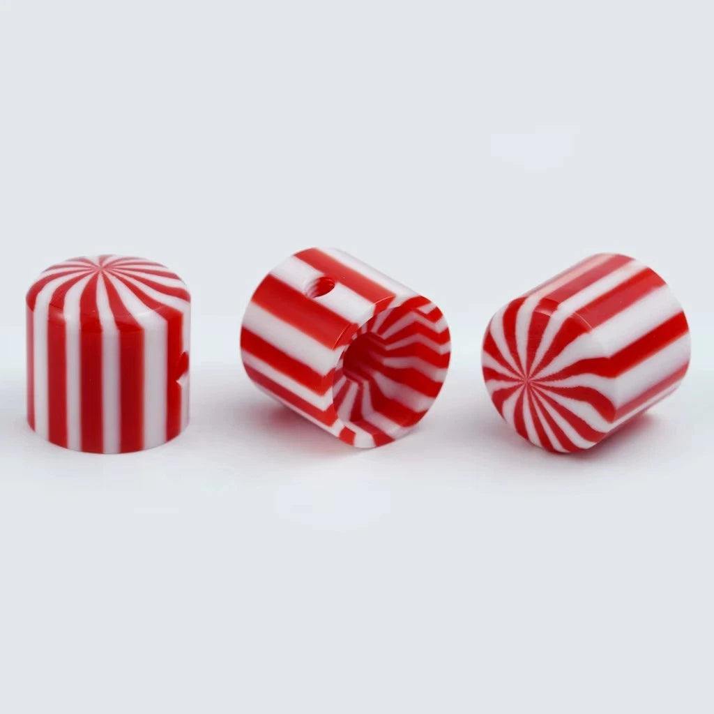 3pcs Striped Acrylic Guitar Knobs Fit Schecter,Ibane<wbr/>z,Washburn,Pea<wbr/>vey,Fender,LTD