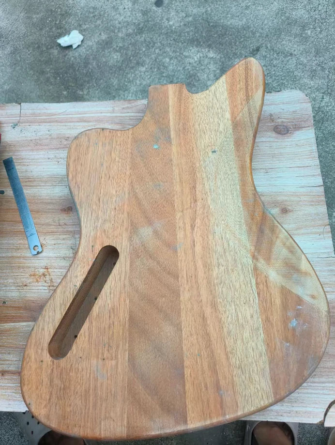Mahogany Wood DIY Project Body Fit Jazzmaster