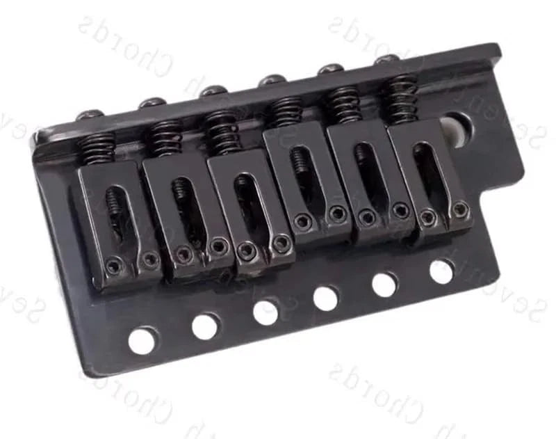 Left-Handed Guitar Lefty Tremolo Bridge System in Black Fit Stratocaster Strat