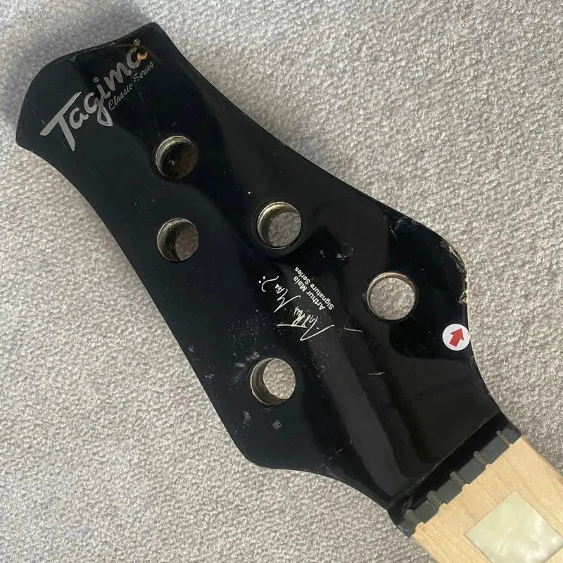 Maple Wood 5 String Bass Neck, Maple Fingerboard, 24 Maple