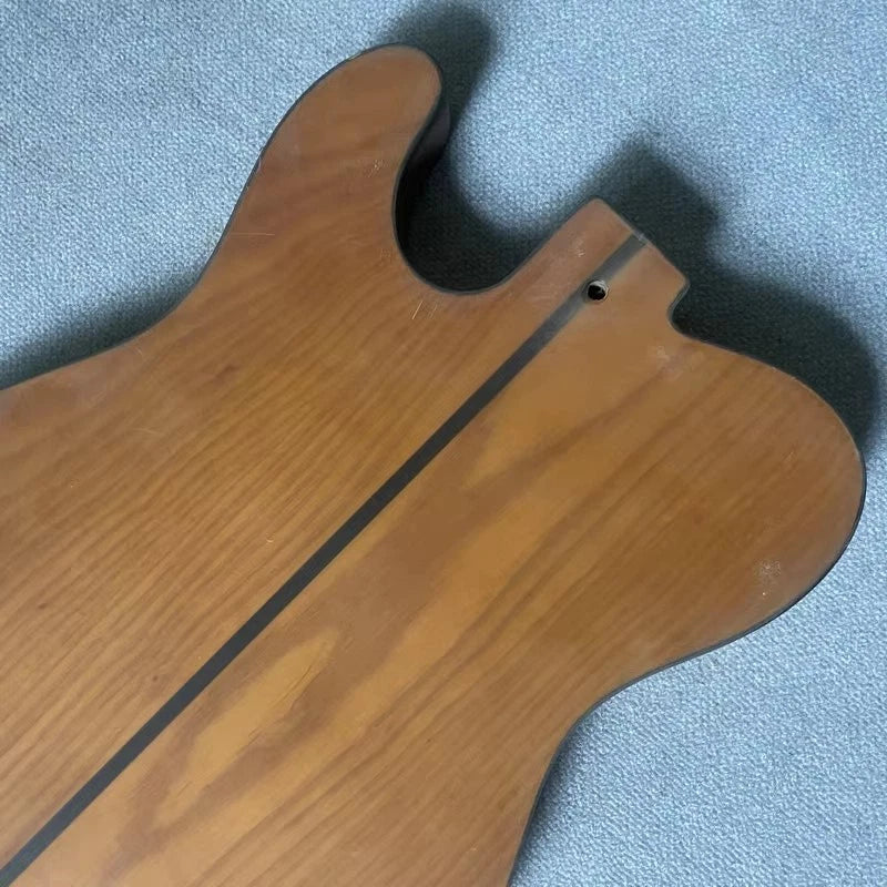 Guitar Body Solid Ash Wood Body with Maple Top Fit TL