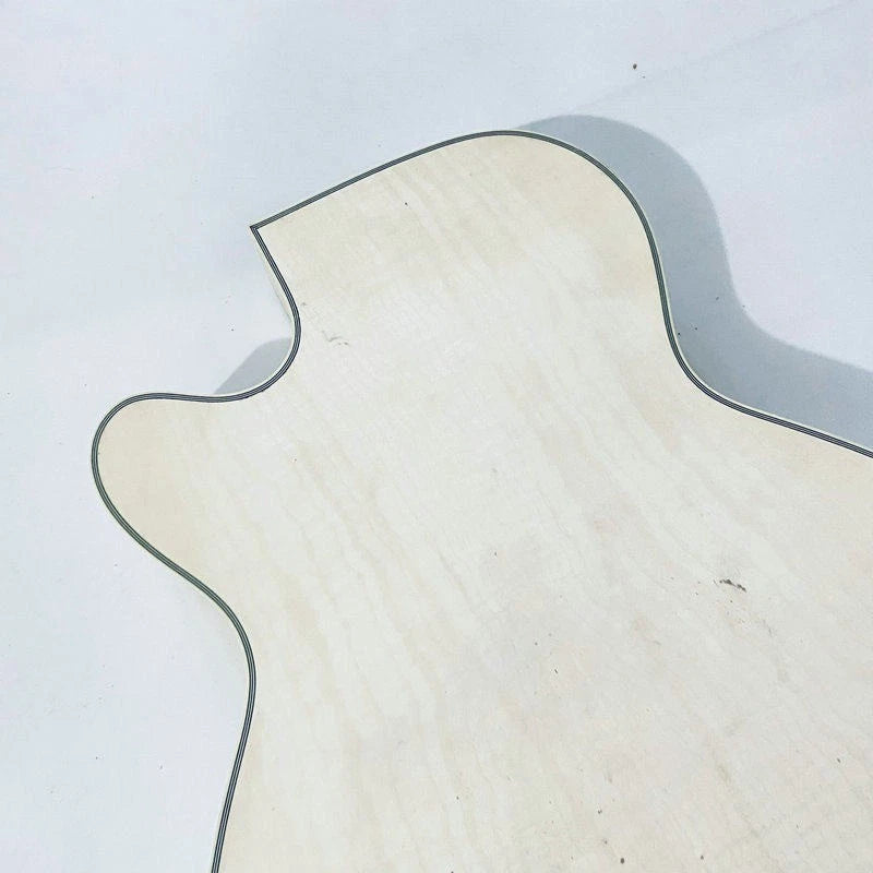Spruce Wood Top Full Hollow Body Jazz Guitar DIY Project