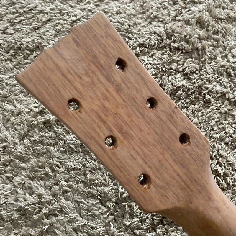 Tiger Maple Guitar Body with Mahogany Neck, Rosewood Fingerboard