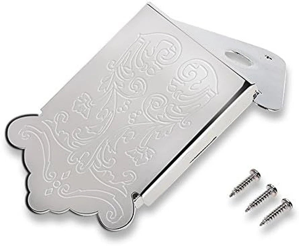 Chrome Finished 8 String Mandolin Tailpiece Fit Rogue,Kentucky<wbr/>,Ibanez,Epipho<wbr/>ne