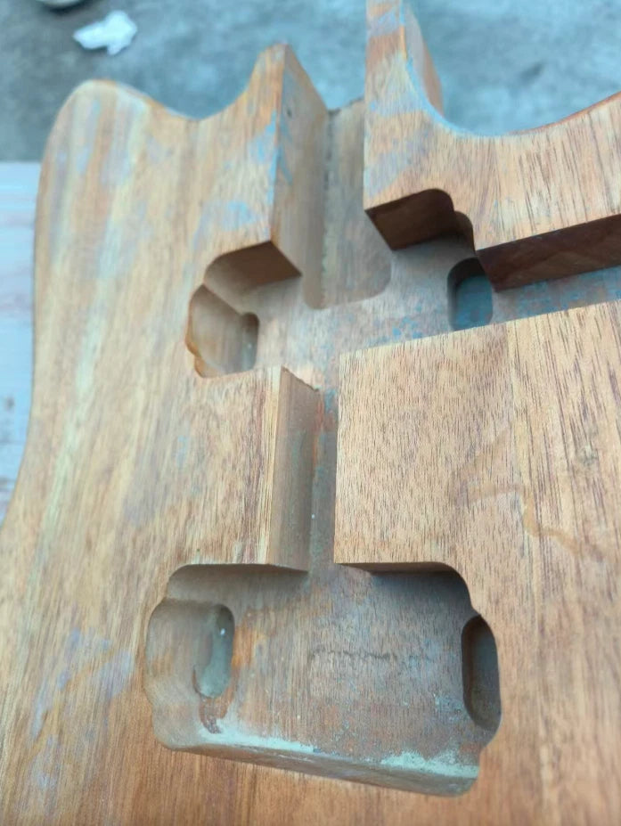 Mahogany Wood DIY Project Body Fit Jazzmaster