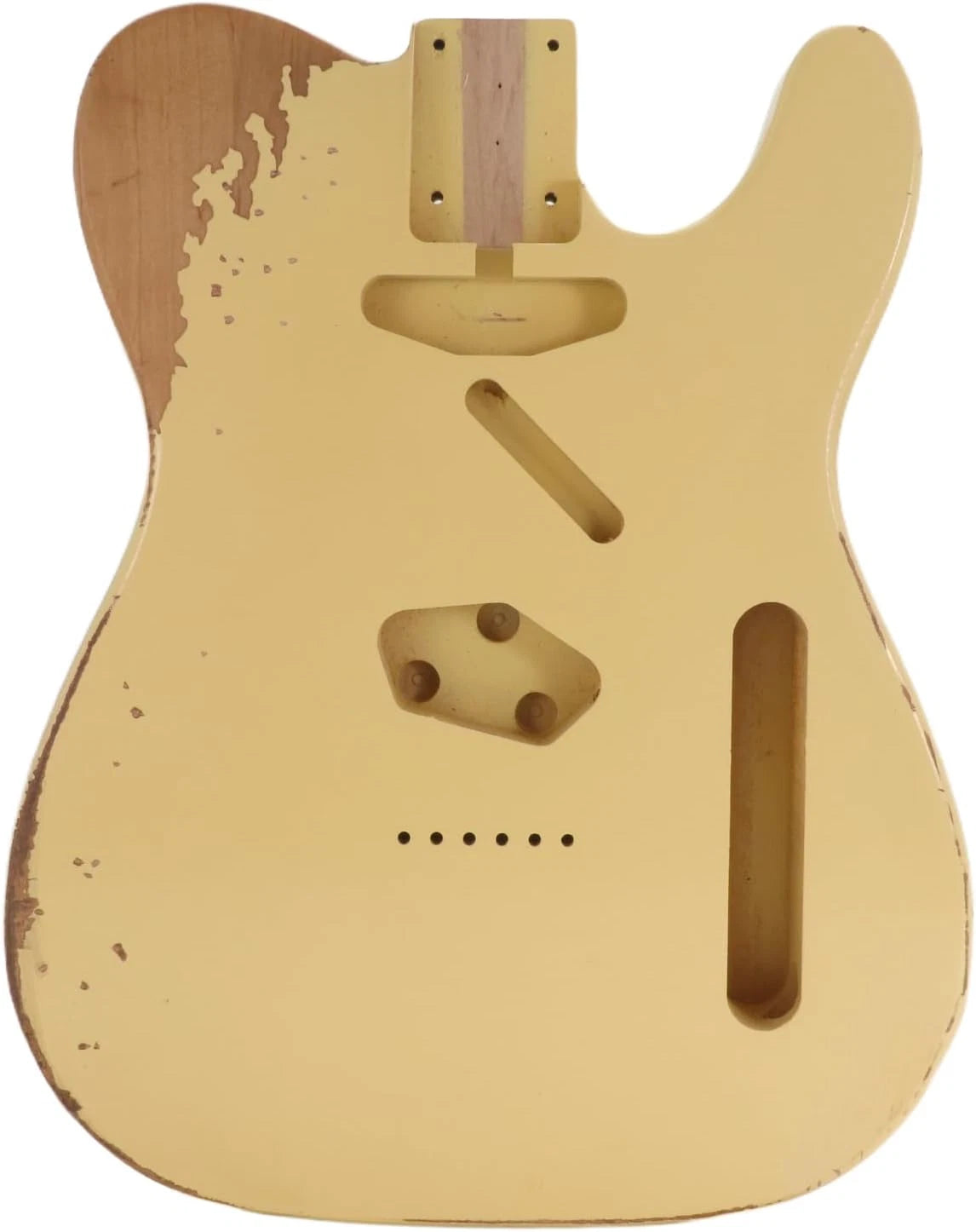 Aged Cream Finish Guitar Alder Wood Body For Telecaster Tele