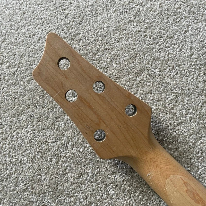 Black 5 String Electric Bass Maple Neck, Rosewood Fingerboard 24 Frets