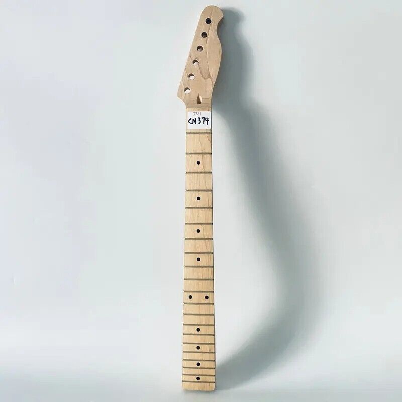 1 Set Unfinished Basswood Guitar HH Body with Maple Neck