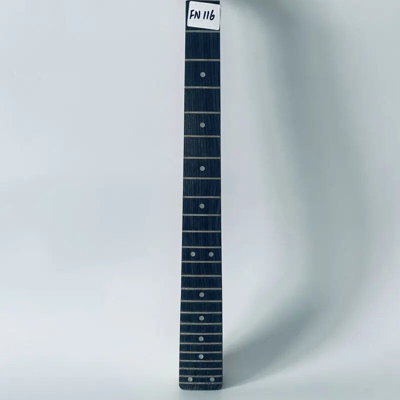 Black Maple Wood Electric Guitar Neck, Rosewood 24 Frets Fingerboard