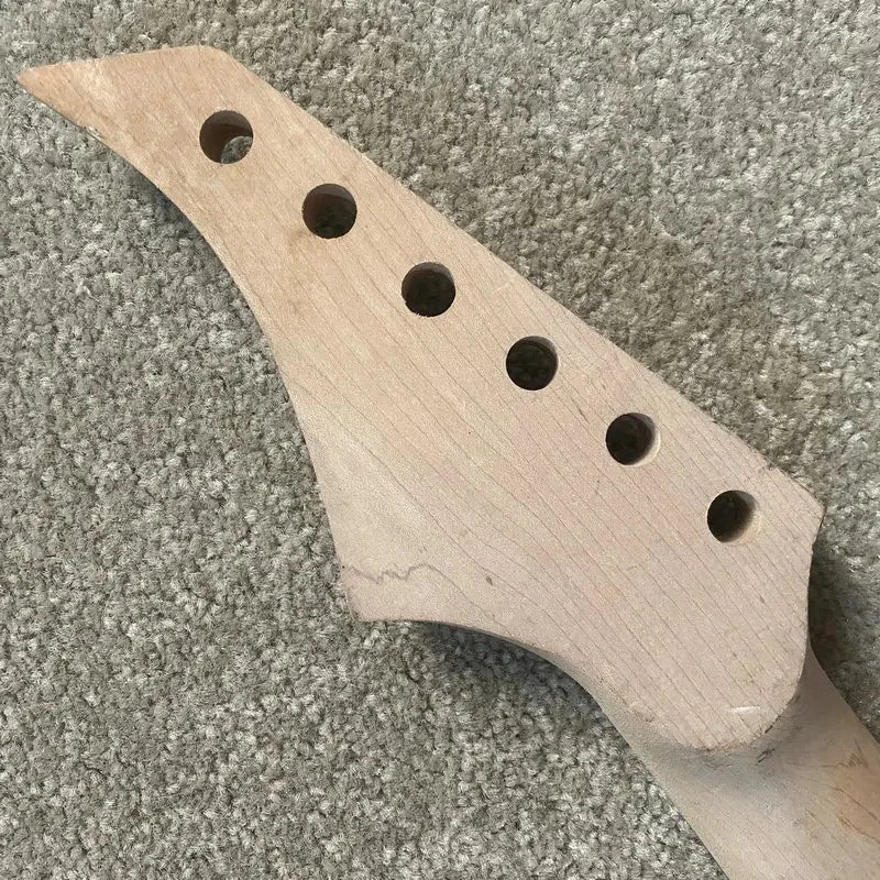 Custom DIY Project Guitar Maple Wood Neck, Rosewood Fingerboard