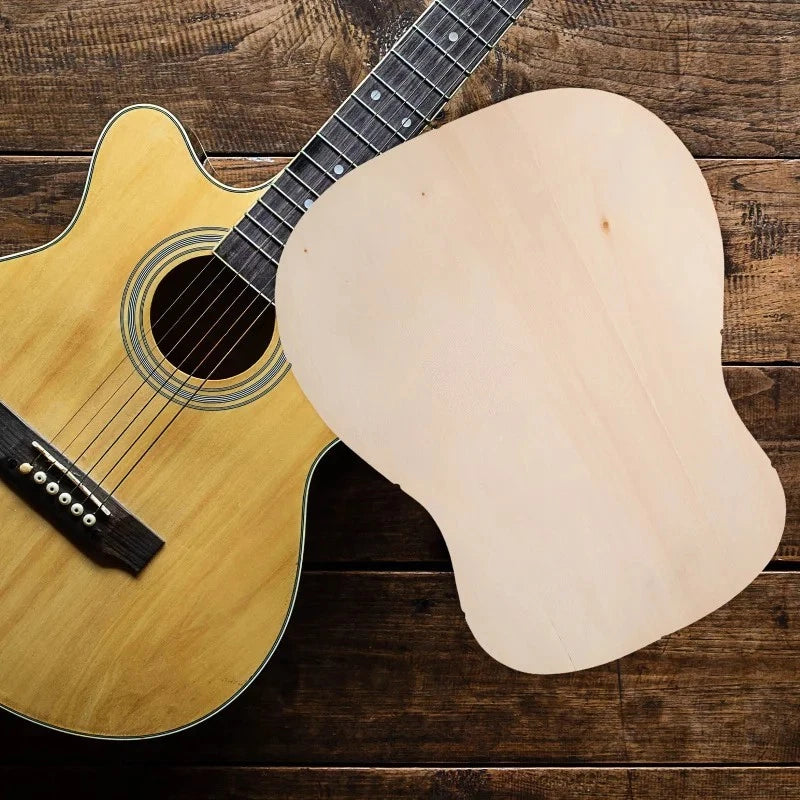 2 Piece Acoustic Guitar Spruce Plywood Body Top Plate