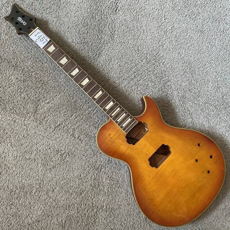 Cherry Burst DeVile Guitar Mahogany Body Rosewood Fingerboard Neck