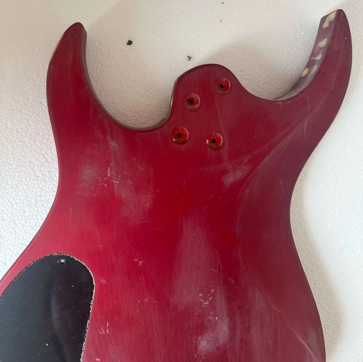 Metal Red Special Shape Guitar Body DIY Project
