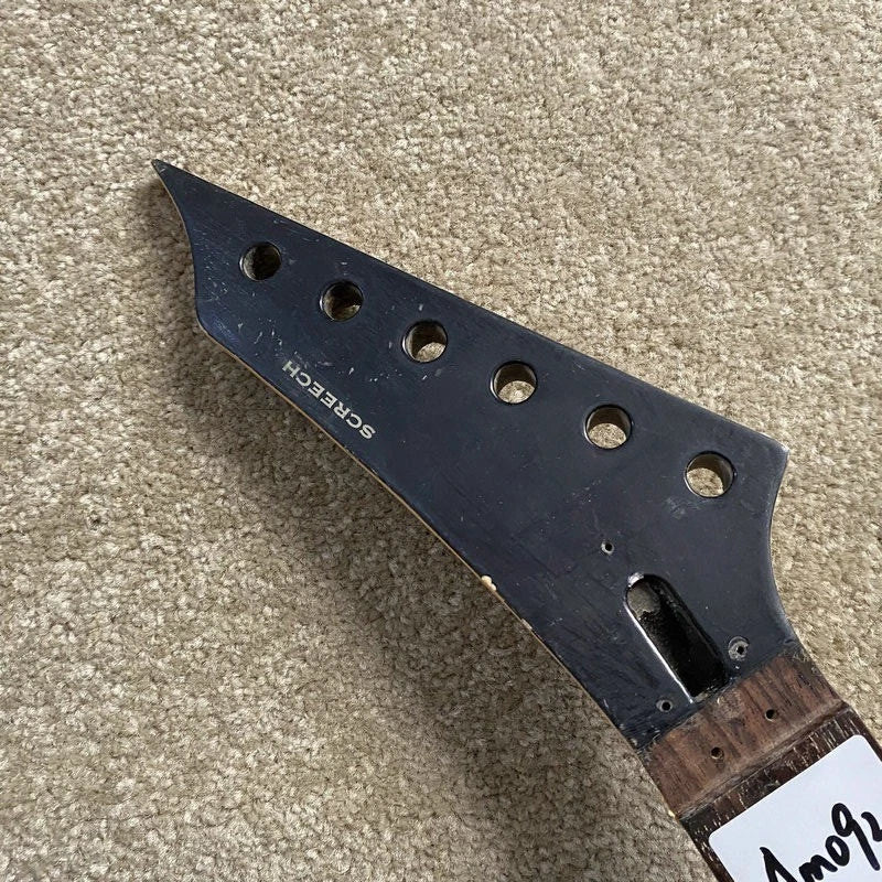 Reversed Headstock Maple Wood Guitar Neck with Rosewood 24 Frets Fingerboard