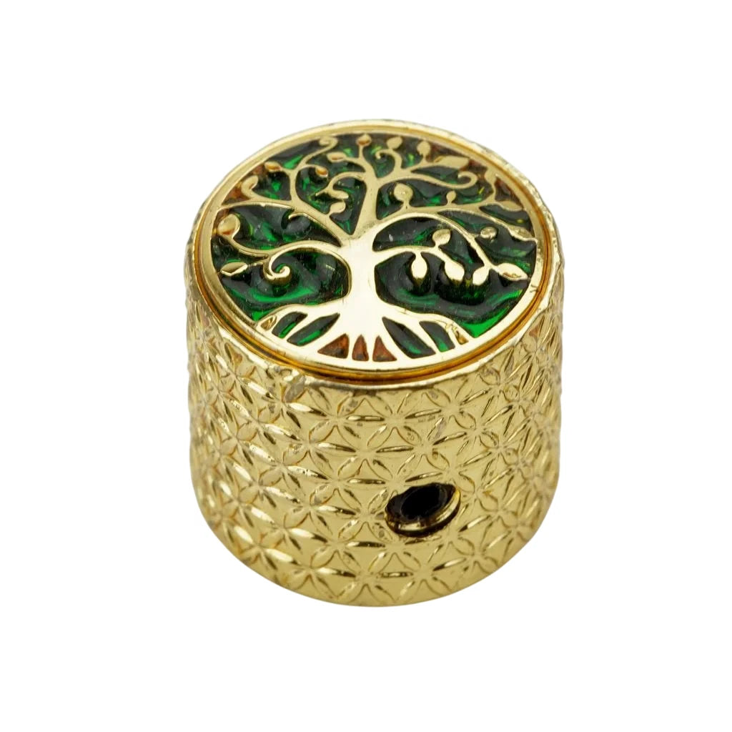 3pcs Gold Guitar Bass Knobs Tree Of Life Top Fit Ibanez,Kiesel,<wbr/>Peavey,Fender,<wbr/>ESP