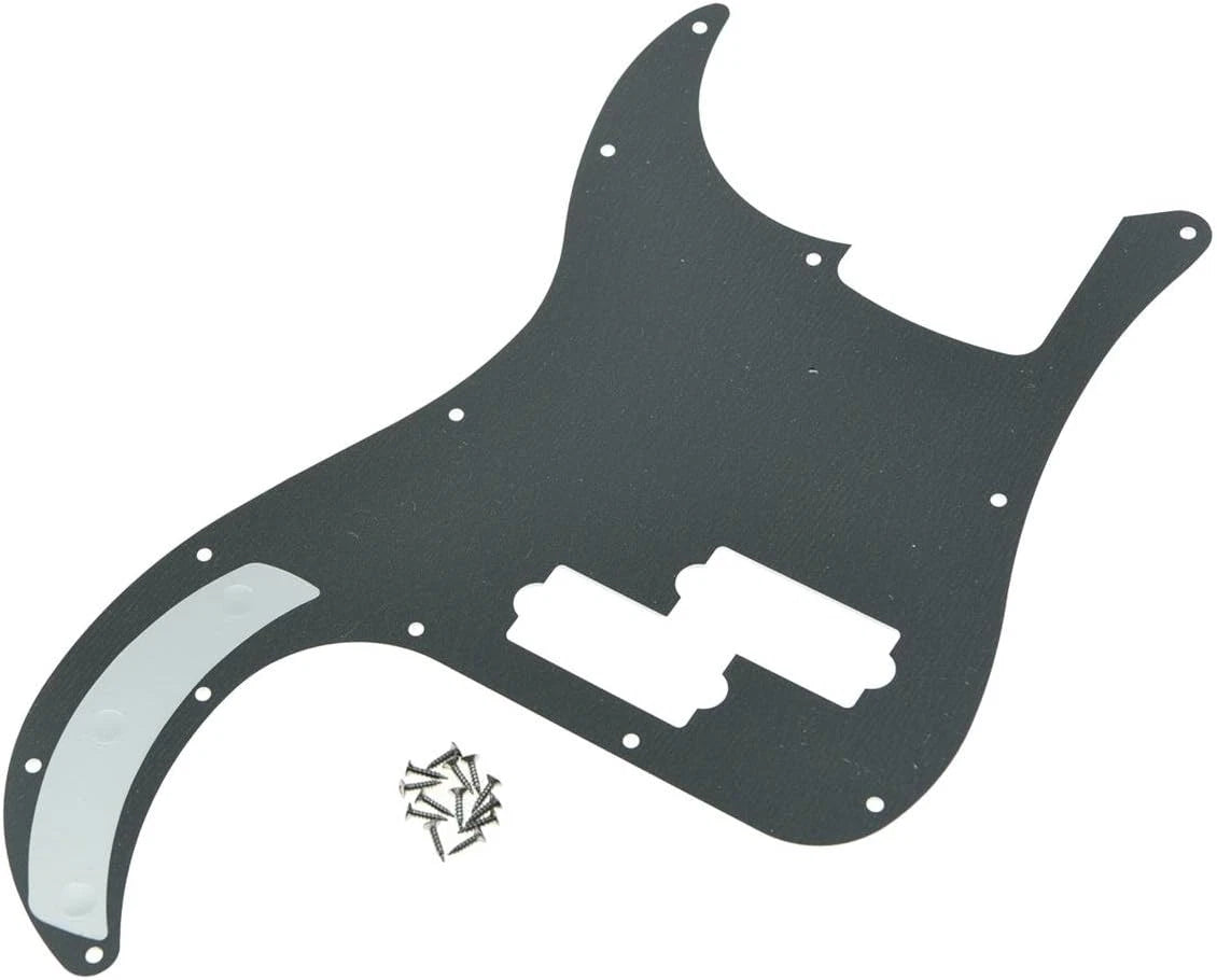 Silver Mirror 4 String Bass Pickguard Fit Precision P Bass