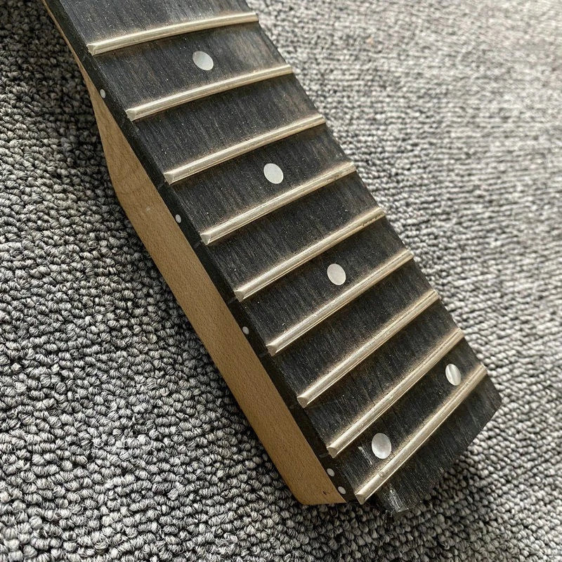 Maple Wood 4 String Bass Neck, Rosewood Fretboard 24 Frets