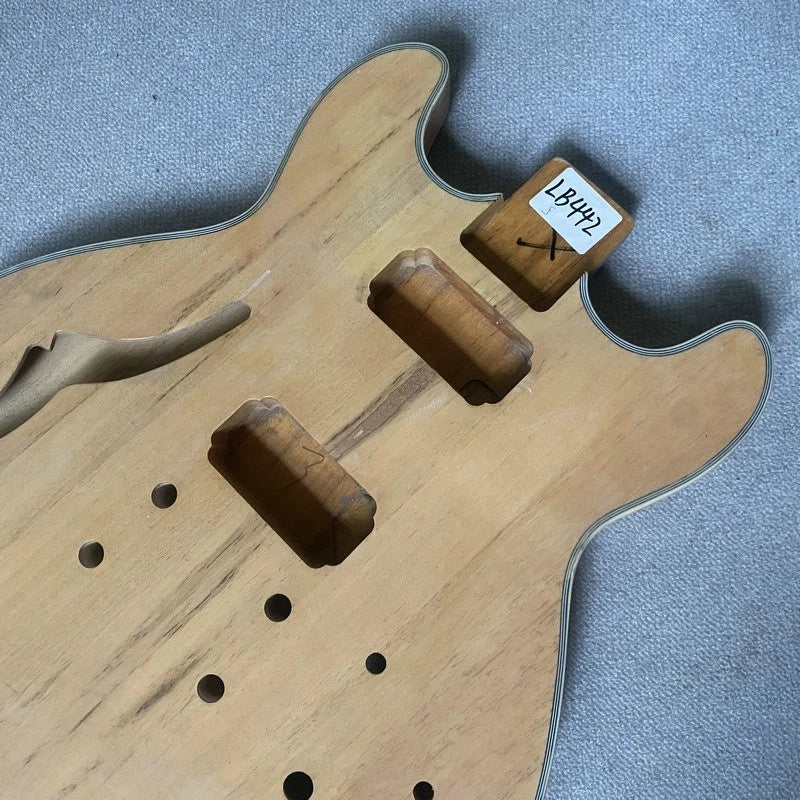 DIY Jazz Guitar Maple Body Project