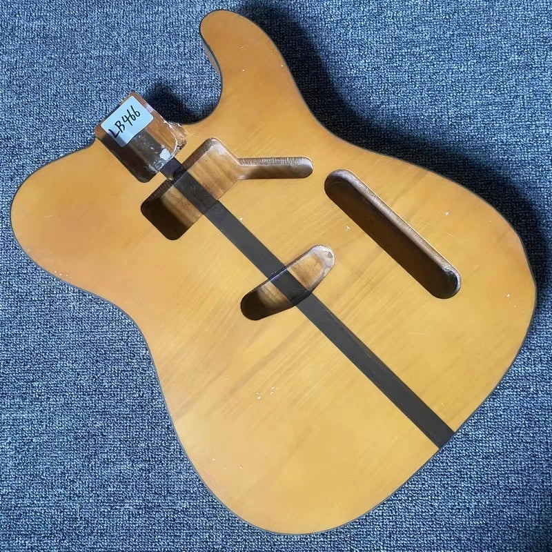 Flamed Maple Guitar Body, Solid Ash Fit TL Tele