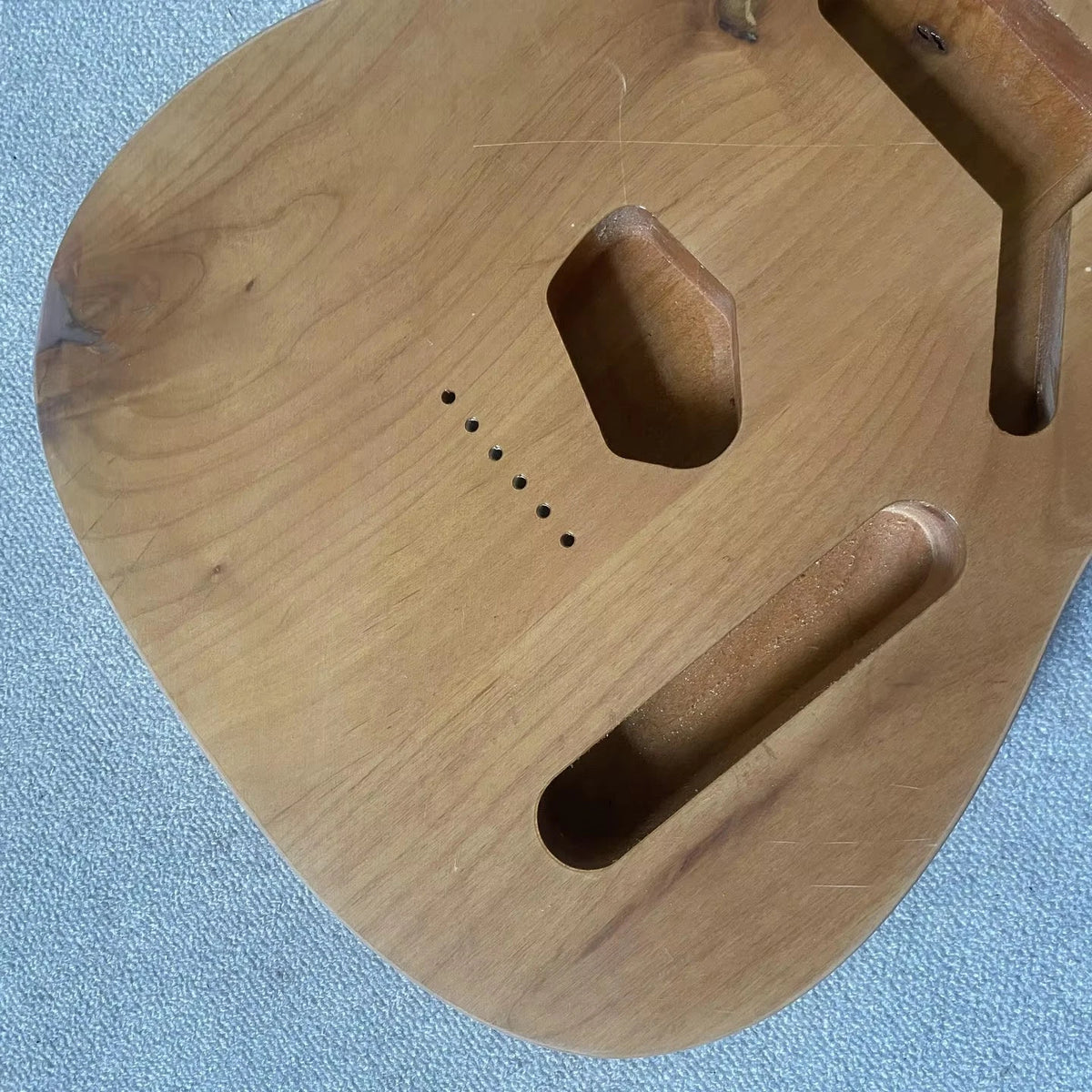 Natural Guitar Body, String Through Fit TL