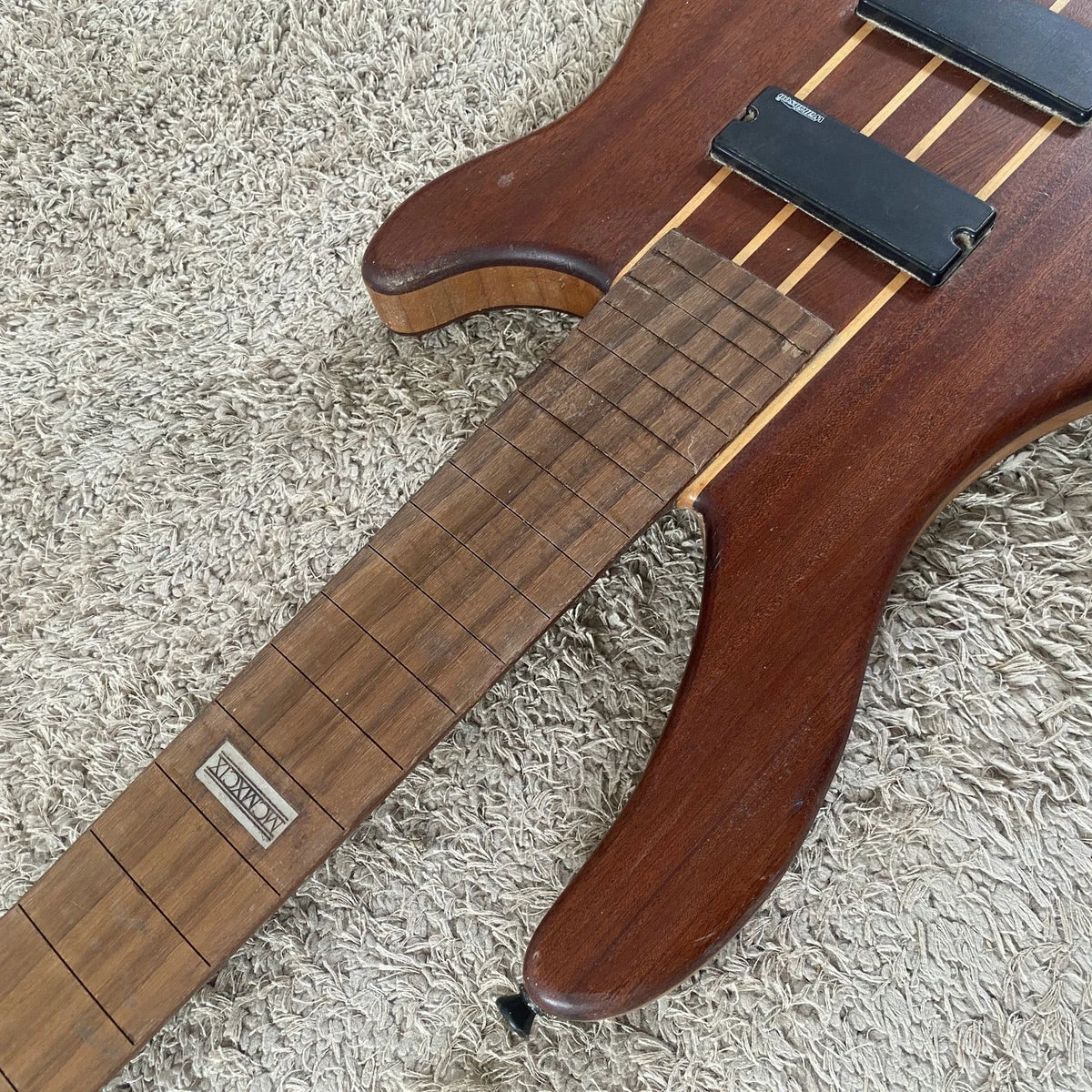 Ashton 5 String Bass DIY Project, Alder Mahogany Body, Maple Neck Through