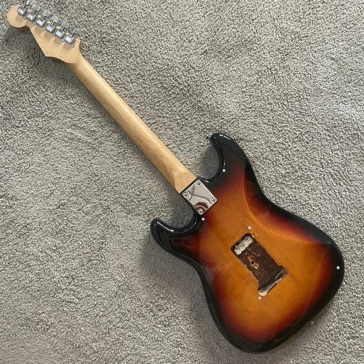 Sunburst Electric Guitar Project, Basswood Body, Maple Neck