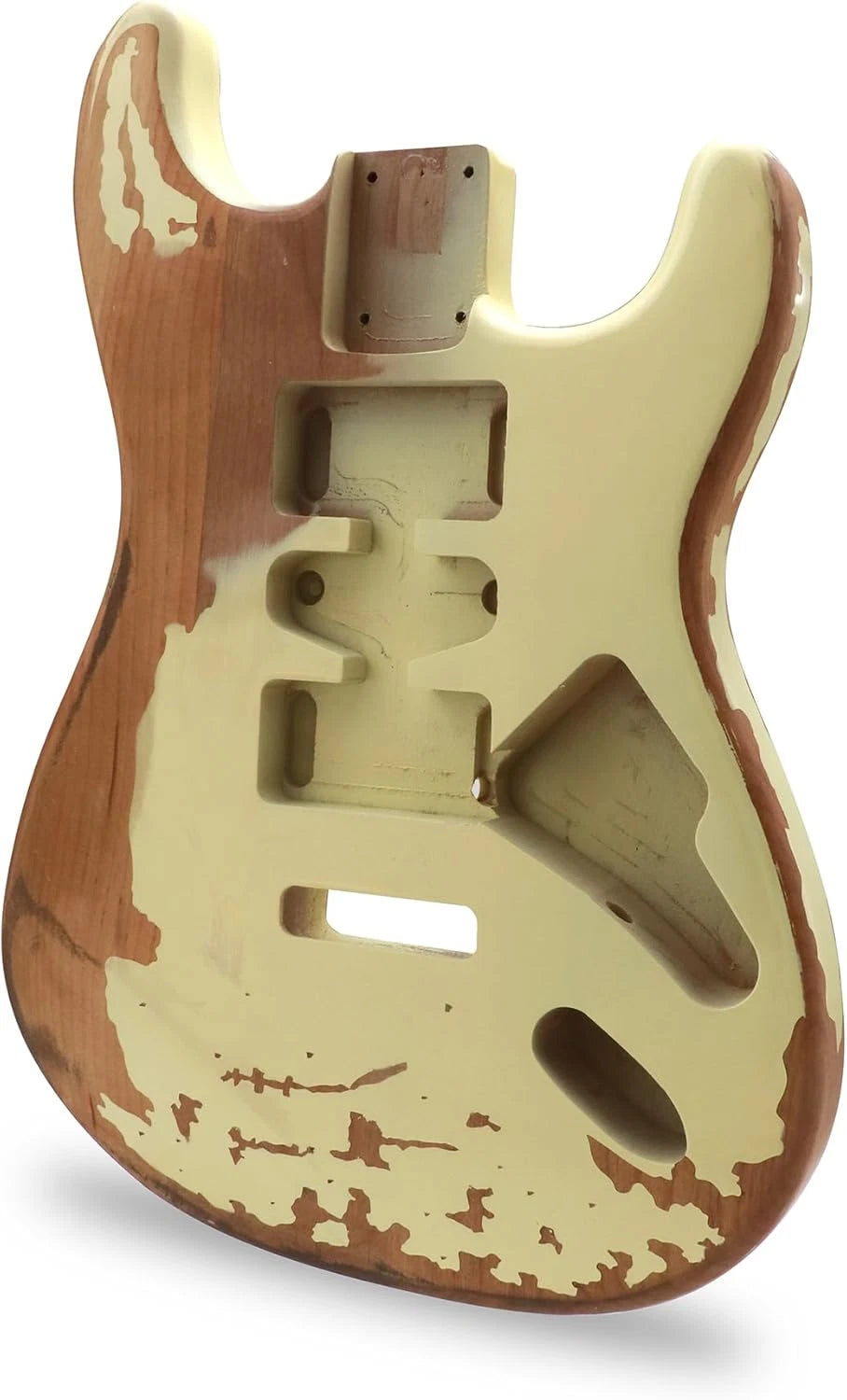 Relic Alder Wood Cream Guitar Body For ST