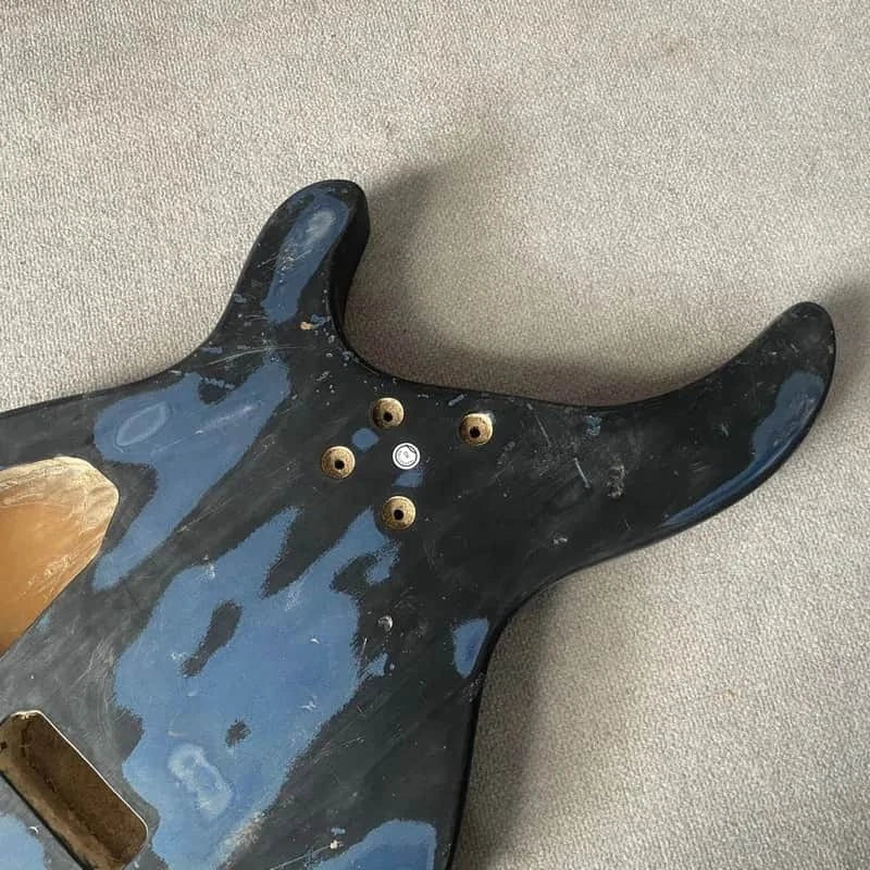 Black 4 String Electric Bass Body