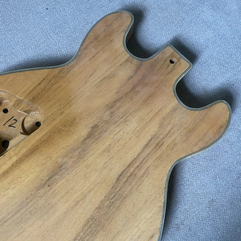 DIY Jazz Guitar Maple Body Project