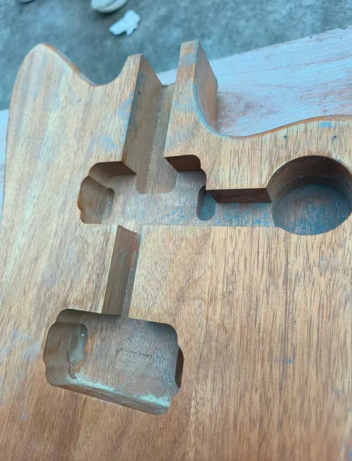 Mahogany Wood DIY Project Body Fit Jazzmaster