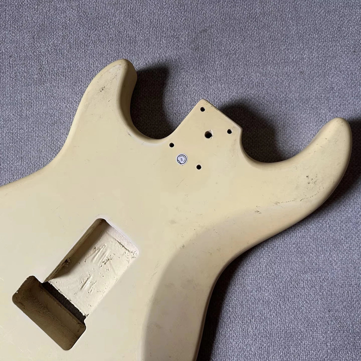 Creamy White Guitar Body, HSH Routing, Tremolo Bridge Route Fit ST DIY Project