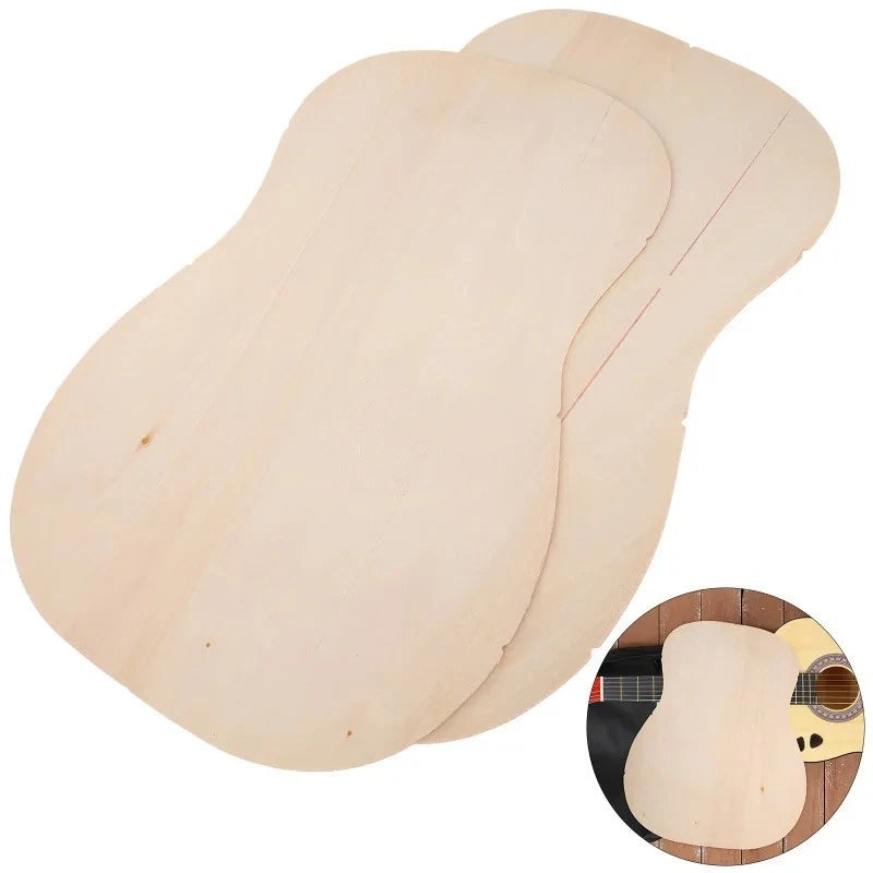 2 Piece Acoustic Guitar Spruce Plywood Body Top Plate