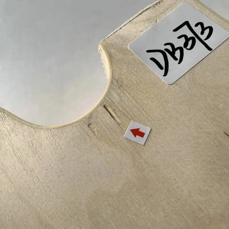 Maple Unfinished Semi Hollow Jazz Bass Body DIY Project