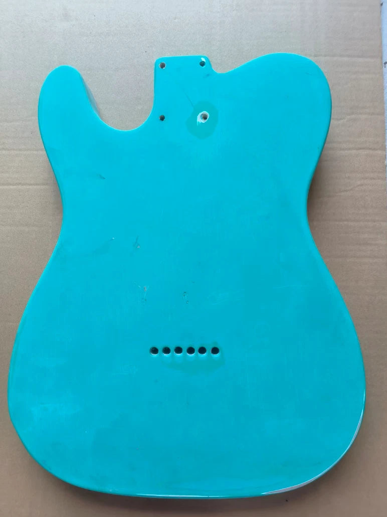 Blue Guitar DIY Project Body For TL, String Through Bridge