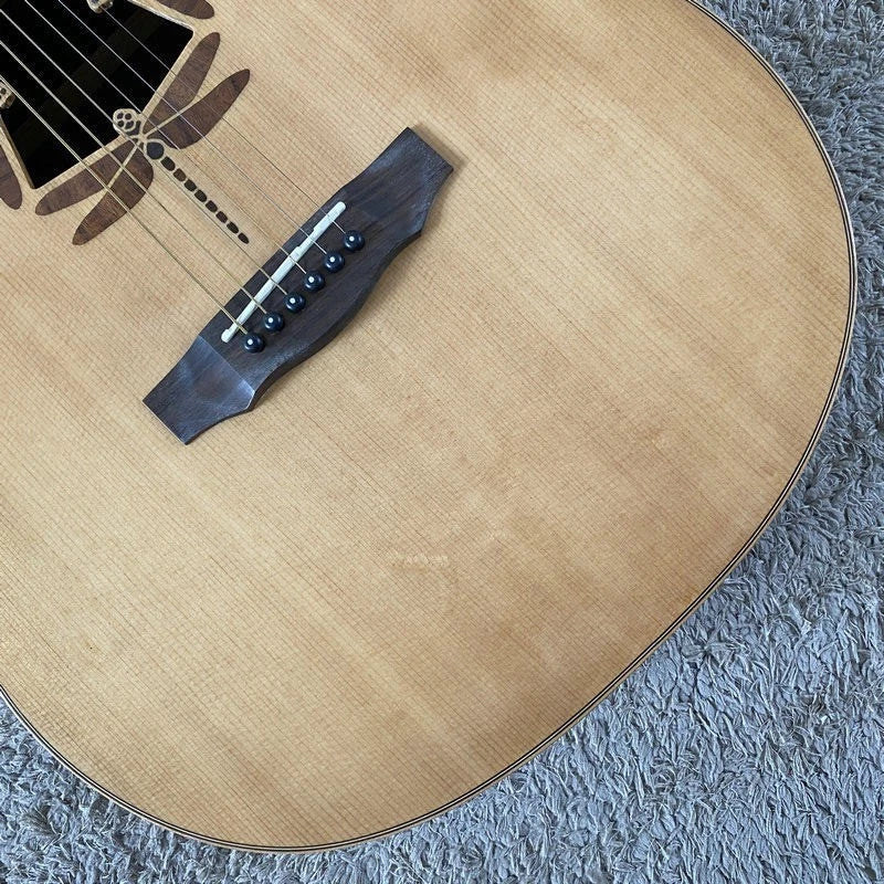 Imma 41-Inch Spruce &amp; Rosewood Folk Acoustic Guitar