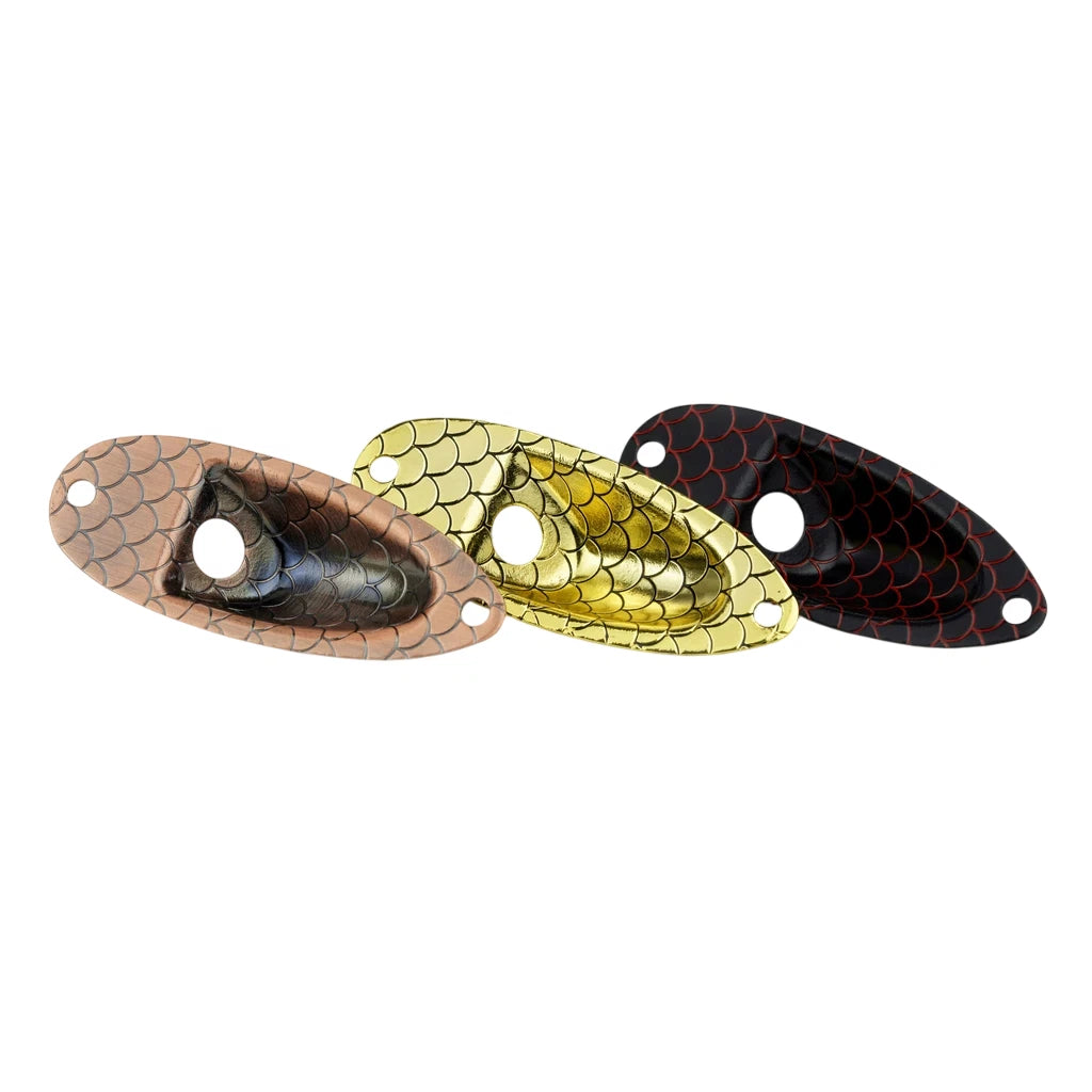 Snake Scale Guitar Oval Boat Jack Plate Socket Fit Stratocaster Strat