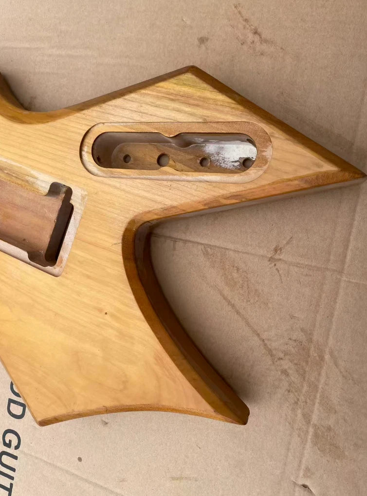 Left Handed DIY Project Guitar HH Body Fit Warlock