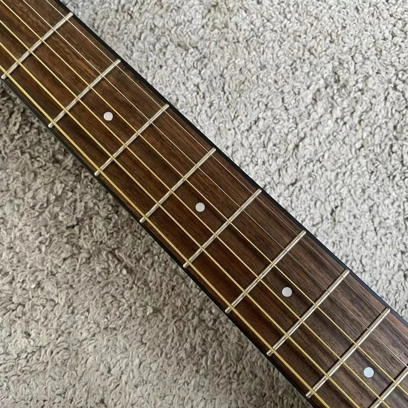 36-Inch All-Solid Spruce &amp; Okoume Folk Guitar