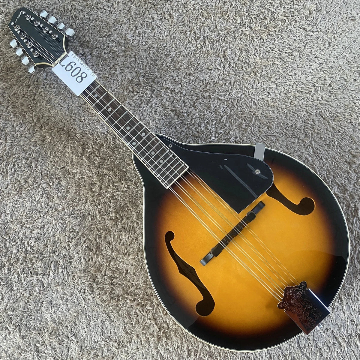 8 String Mandolin in Sunburst, Maple Neck, Rosewood Fingerboard