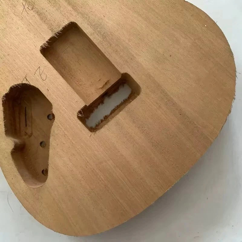 HSS Mahogany Wood DIY Project Guitar Solid Body