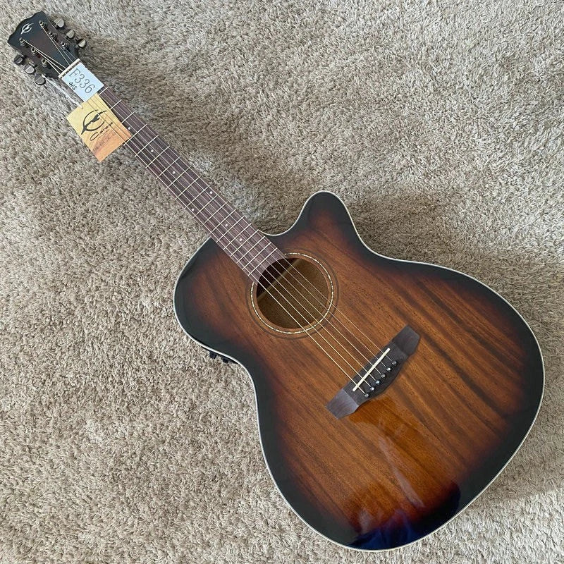 40" Mahogany Top Acoustic Guitar, Mahogany Sides Body Rosewood Fingerboard Neck