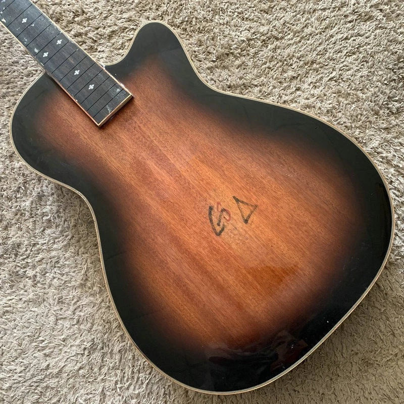 DIY Project Resonator Guitar Project in Sunburst