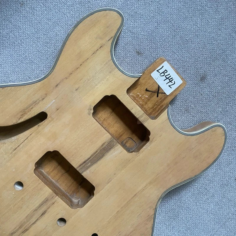 DIY Jazz Guitar Maple Body Project